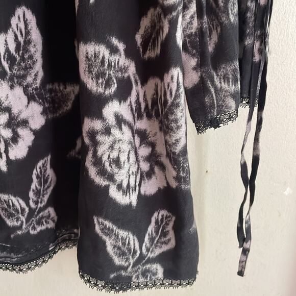 ALLSAINTS Aster Kasuri Floral Dress - Picture 9 of 16